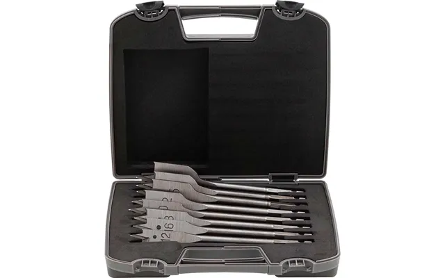 Bahco 9629 8 Piece Flat Wood Drill Bit Set