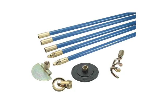 Bailey 4 Piece Lock Fast 3 4 Drain Rod Cleaning Set