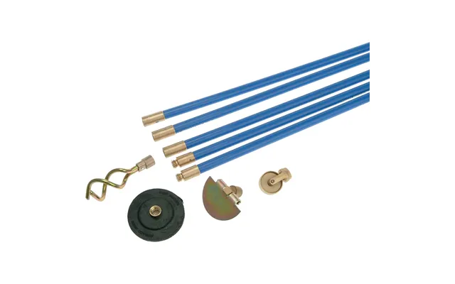 Bailey 4 Piece Universal 3 4 Drain Rod Cleaning Set