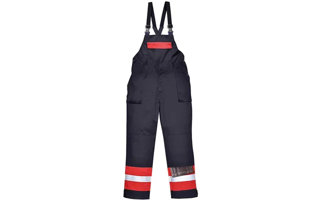 Bizflame Mens Flame Resistant Plus Bib And Brace Navy S product image