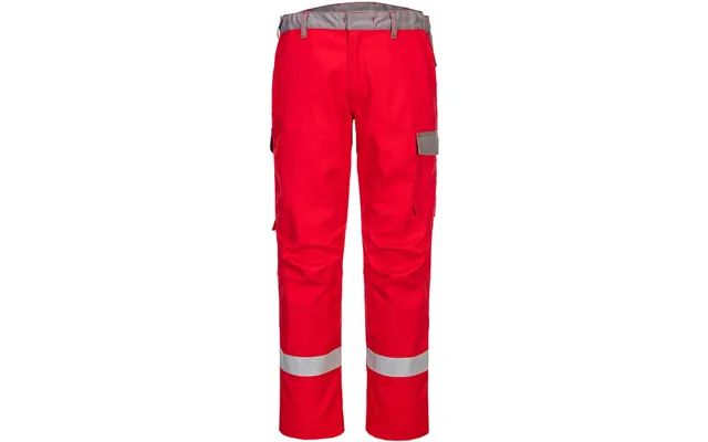 Bizflame Ultra Two Tone Flame Resistant Trousers Red 38 31