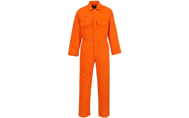 Bizweld Mens Flame Resistant Overall Orange 4xl 32