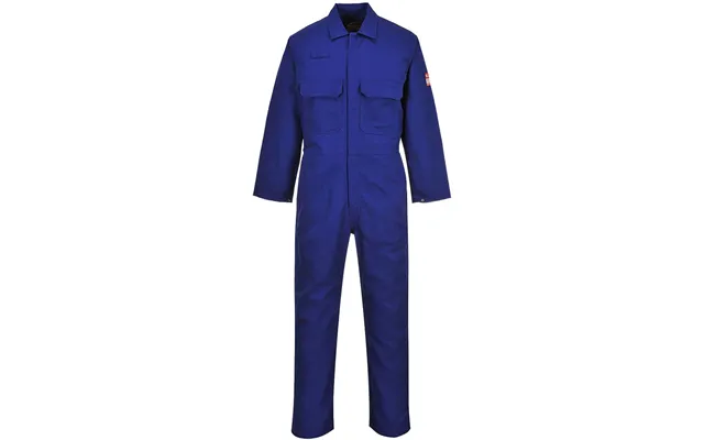 Bizweld Mens Flame Resistant Overall Royal Blue L 32