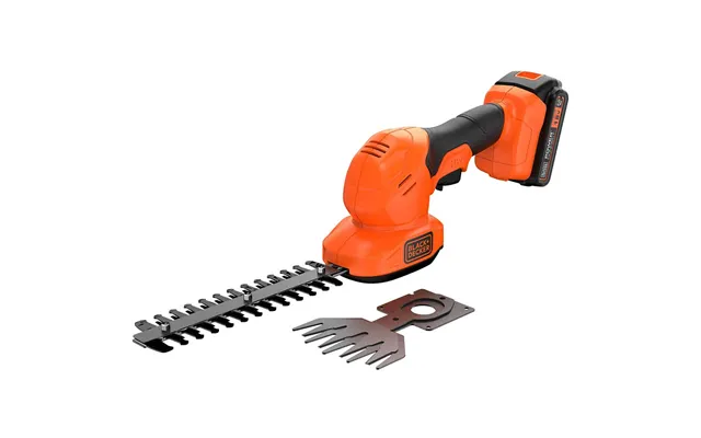 Black And Decker Bcss18 18v Cordless Shrub Shears 1 X 2ah Li-ion Battery Charger