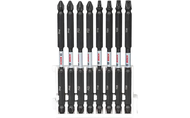 Bosch 8 Piece Impact Screwdriver Bit Set