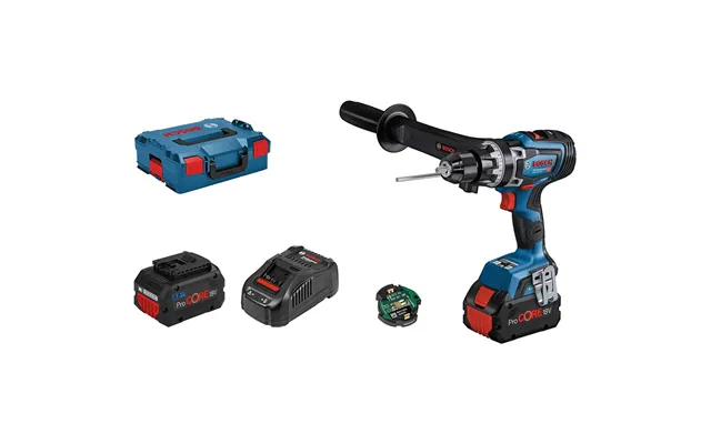 Bosch Gsb 18v-150 C Biturbo 18v Cordless High Torque Combi Drill 2 X 8ah Li-ion Procore Battery Charger Case