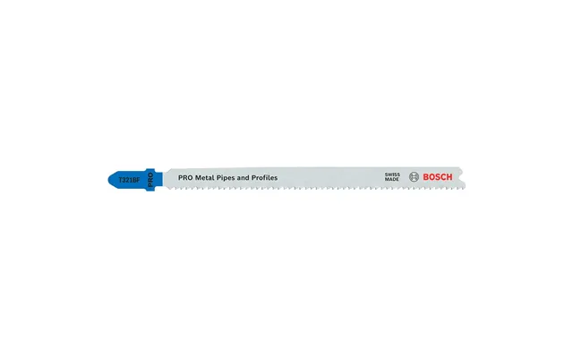 Bosch Pro T321 Bf Metal Cutting Jigsaw Blade Pack Of 5