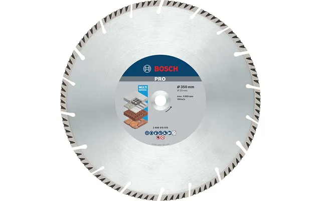 Bosch Pro Universal Diamond Cutting Disc 350mm 3.3mm 20mm