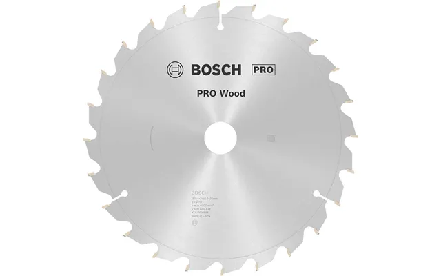Bosch Pro Wood Cutting Mitre Saw Blade 254mm 24t 30mm