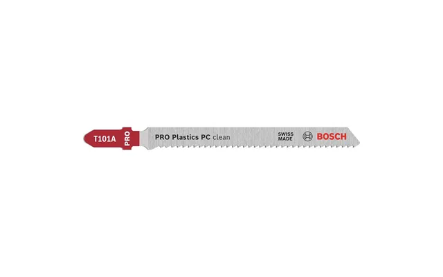 Bosch T 101 A Acrylic And Plastic Cutting Jigsaw Blades Pack Of 5