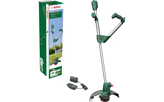 Bosch Universalgrasscut 18v-260 P4a 18v Cordless Grass Trimmer Edger 260mm 1 X 2ah Li-ion Battery Charger
