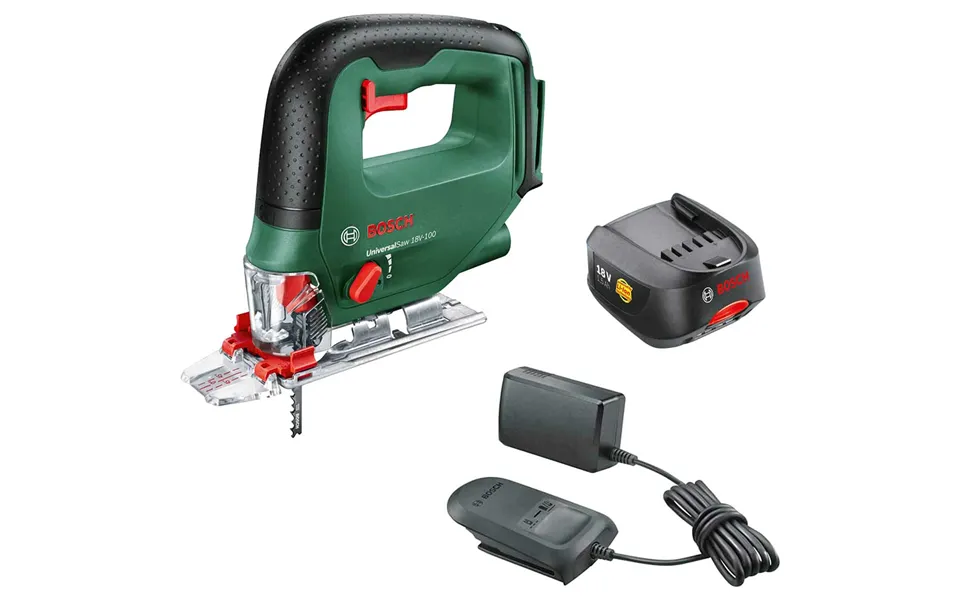 Bosch Universalsaw 18v-100 P4a 18v Cordless Jigsaw 1 X 1.5ah Li-ion Battery Charger No Case