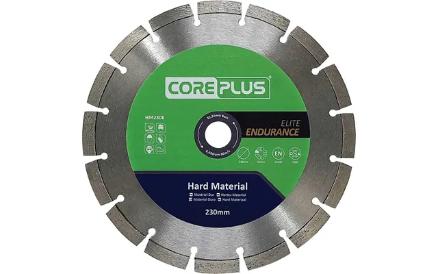 Coreplus Elite Hard Material Turbo Diamond Blade 230mm 2.6mm 22mm