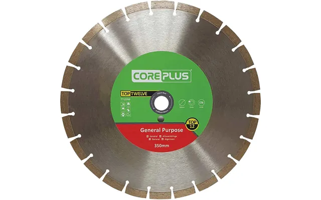 Coreplus Top Twelve General Purpose Diamond Blade 350mm