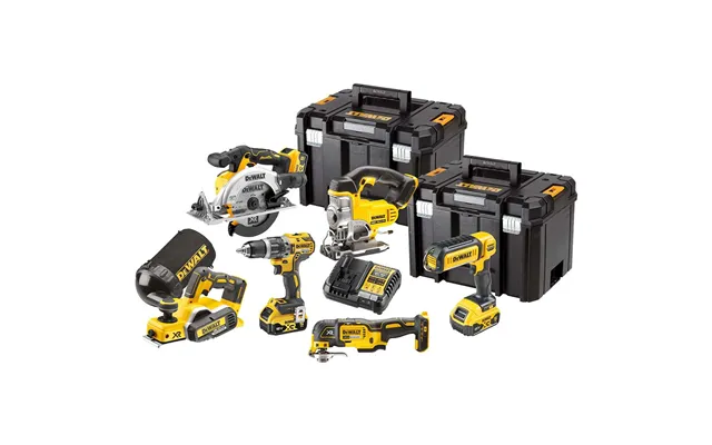 Dewalt Dck667p3t 18v Xr Cordless Brushless 6 Piece Power Tool Kit 3 X 5ah Li-ion Battery Charger Case