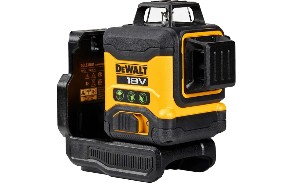 Dewalt Dcle34031 18v Cordless Self Levelling Cross Line Green Laser Level No Batteries No Battery Charger Case