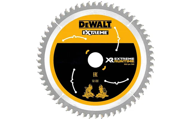 Dewalt Extreme Runtime Circular Saw Blade 165mm 42t 20mm