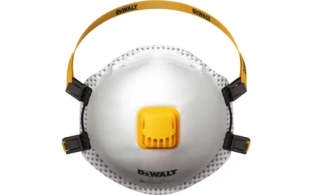 Dewalt Respiration Ffp3 Disposable Respirator Mask Pack Of 2