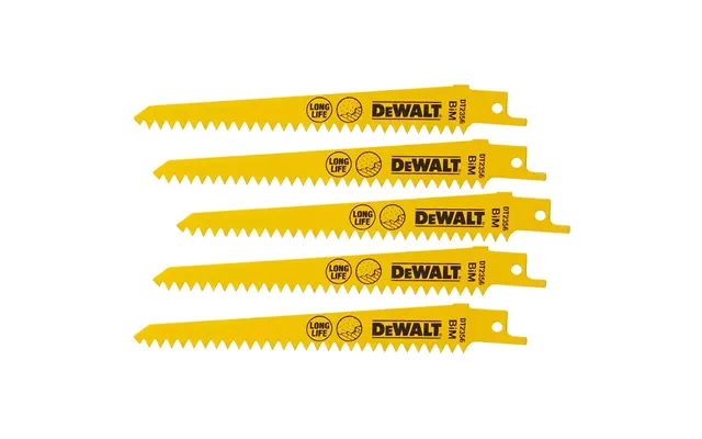 Dewalt S1344d Plaster Reciprocating Sabre Saw Blades 152mm Pack Of 5 product image