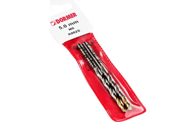 Dormer A002 Hss Tin Jobber Drill Bit 4.5mm Pack Of 2