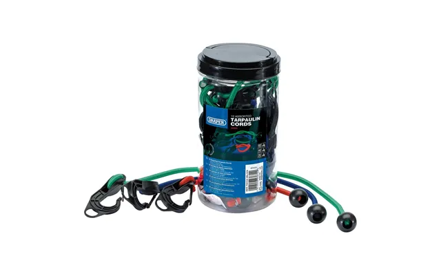 Draper 12 Piece Tarpaulin Cord Set product image