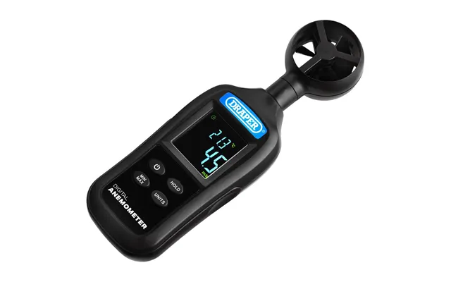 Draper 180-da-1 Handheld Digital Anemometer Wind Speed And Temperature Meter