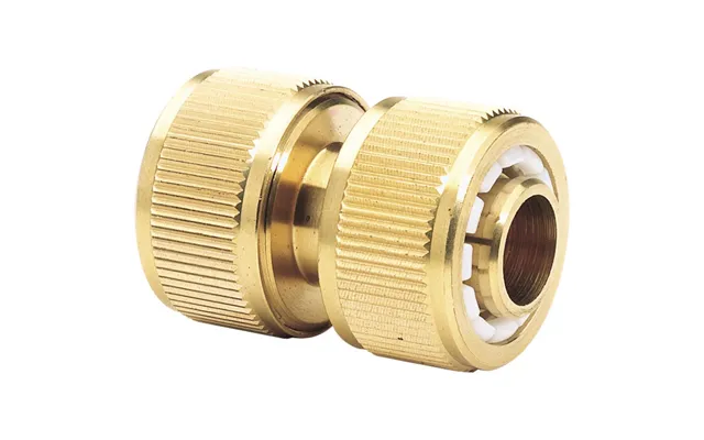 Draper Expert Brass Hose Pipe Repair Connector 3 4 19mm Pack Of 1