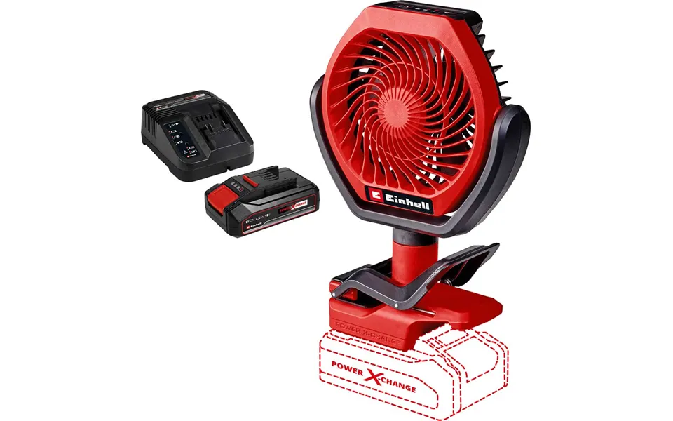 Einhell Gc-cf 18 110 Li 18v Cordless Brushless Air Fan 1 X 2