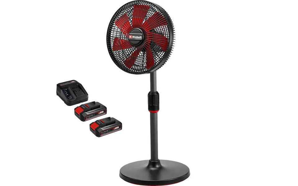 Einhell Ge-cf 18 320 P Li 18v Cordless Brushless Pedestal Air Fan 2 X 2