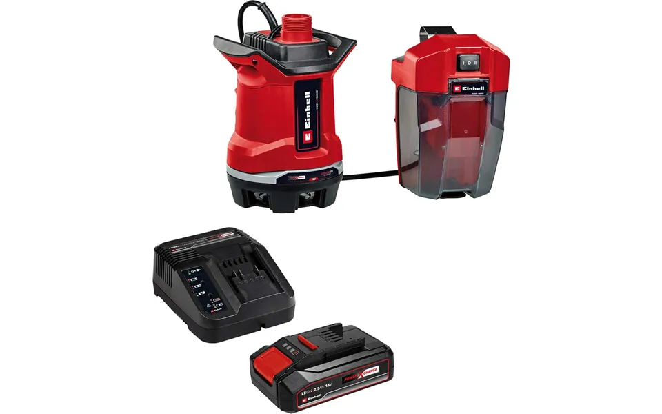 Einhell Ge-dp 18 25 Li 18v Cordless Dirty Water Pump 7500 L H 1 X 2