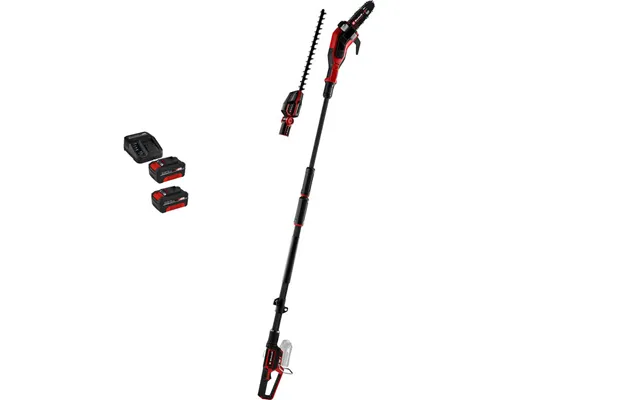 Einhell Professional Gp-hc 18 5020 Li T Bl 18v Cordless Brushless Hedge Trimmer And Pole Pruner 2 X 4ah Li-ion Battery C