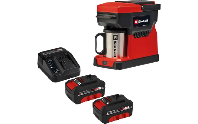 Einhell Te-cf 18 Li 18v Cordless Coffee Maker 2 X 4ah Li-ion Battery Charger