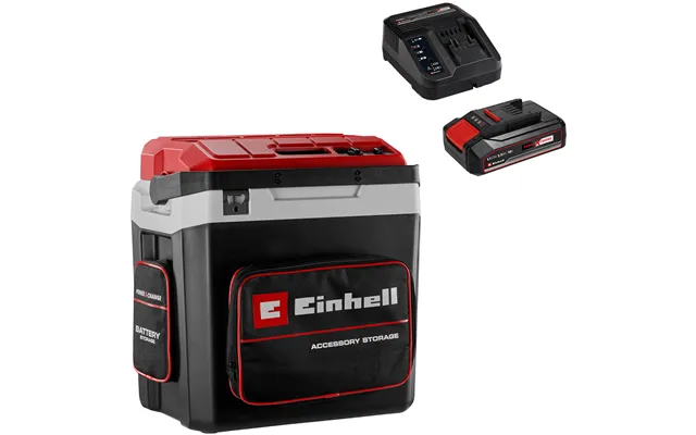 Einhell Te-col 18 27 Li 18v Cordless Cool Box And Warmer 27l 1 X 2