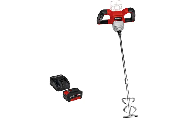 Einhell Te-mx 18 Li 18v Cordless Paint And Plaster Mixer 1 X 4ah Li-ion Battery Charger No Case
