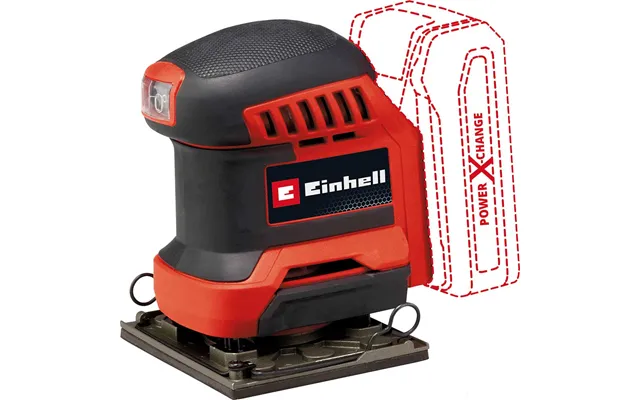 Einhell Te-os 18 113 Li 18v Cordless 1 4 Sheet Orbital Palm Sander No Batteries No Battery Charger No Case