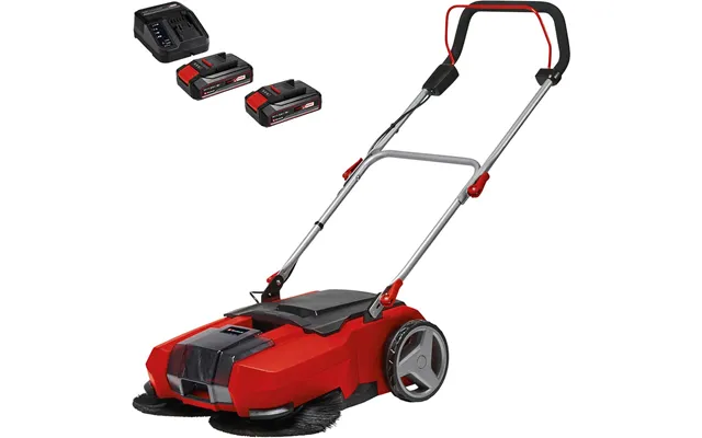 Einhell Te-sw 18 610 Li 18v Cordless Push Sweeper 2 X 2.5ah Li-ion Battery Charger
