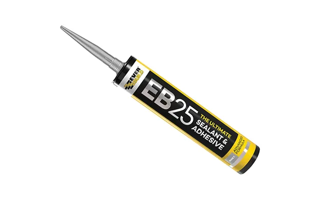 Everbuild E2525 Hybrid Sealant Adhesive Grey 300ml