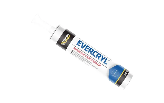 Everbuild Evercryl Emergency Roof Repair Cartridge Clear 310ml