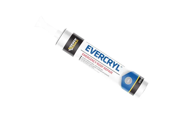 Everbuild Evercryl Emergency Roof Repair Cartridge Grey 310ml