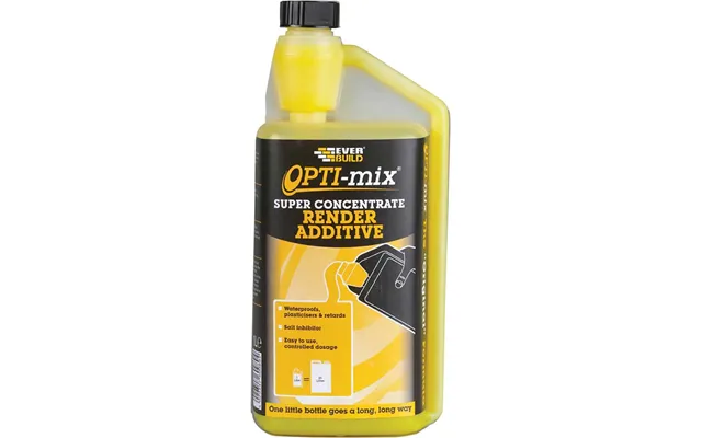 Everbuild Opti Mix 3 In 1 Render Additive 1l