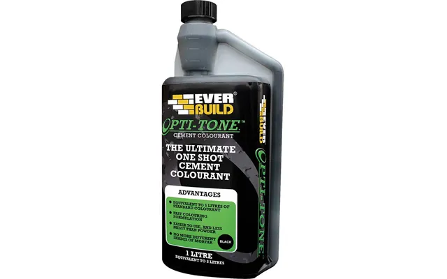 Everbuild Opti Tone Cement Colourant Black 1l