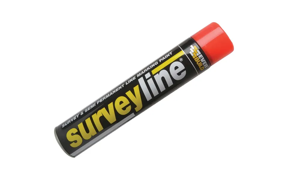 Everbuild Surveyline Marker Spray Red 700ml
