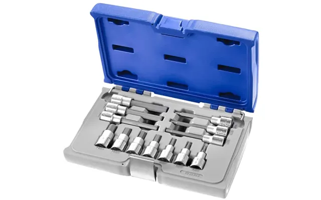 Expert By Facom 13 Piece 1 2 Drive Hex Socket Bit Set Metric 1 2