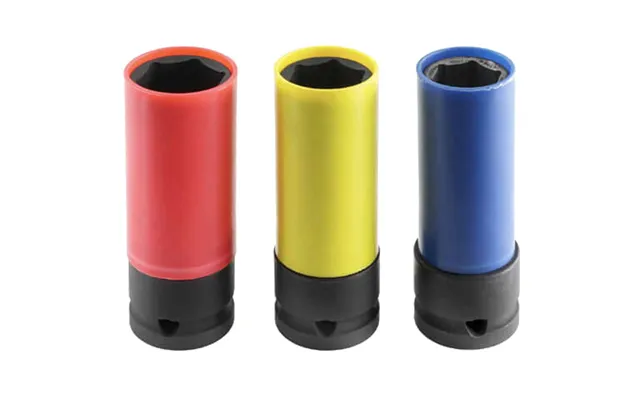 Expert By Facom 3 Piece 1 2 Drive Deep Hex Impact Socket Set Metric 1 2