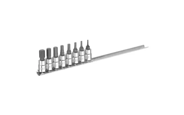 Expert By Facom 8 Piece 1 4 Drive Hex Socket Bit Set Metric 1 4