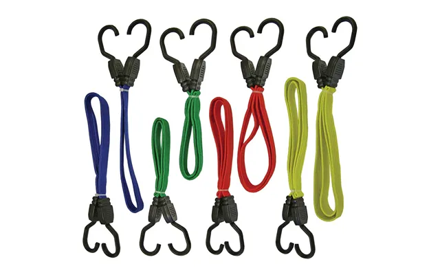 Faithfull 8 Piece Assorted Bungee Cord Elastic Strap Set product image