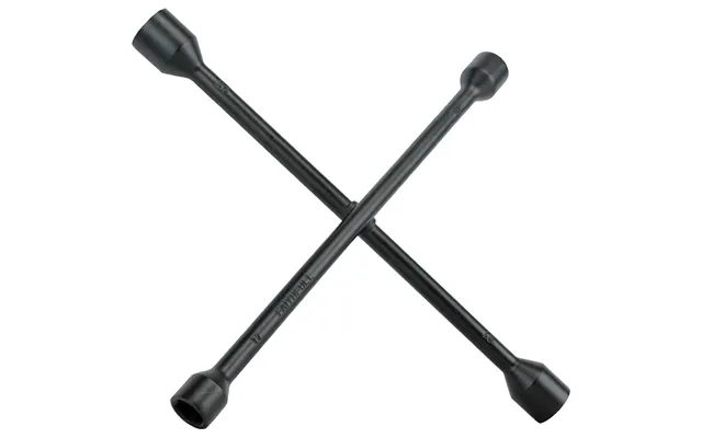 Faithfull Black Powder Coated 4 Way Wheel Brace