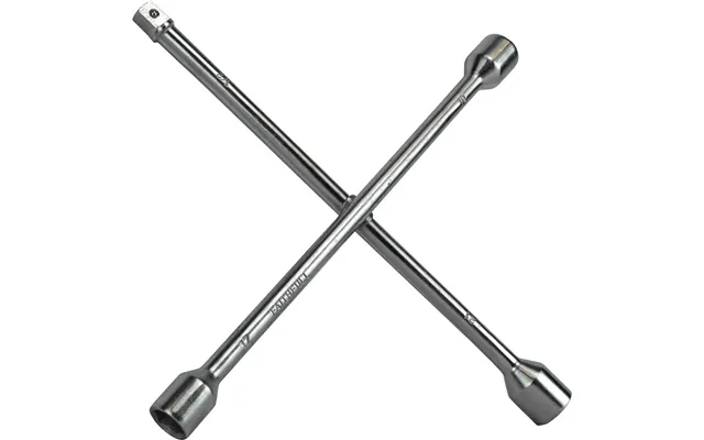 Faithfull Chrome Plated 4 Way Wheel Brace