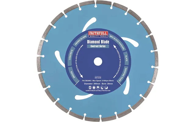 Faithfull Contract Diamond Cutting Disc 300mm 20mm