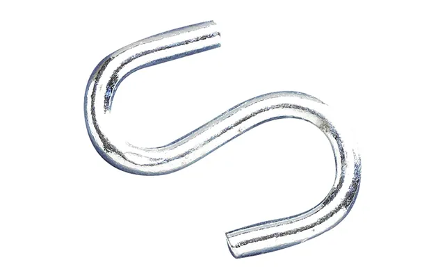 Faithfull Galvanised S Hooks 6mm Pack Of 6